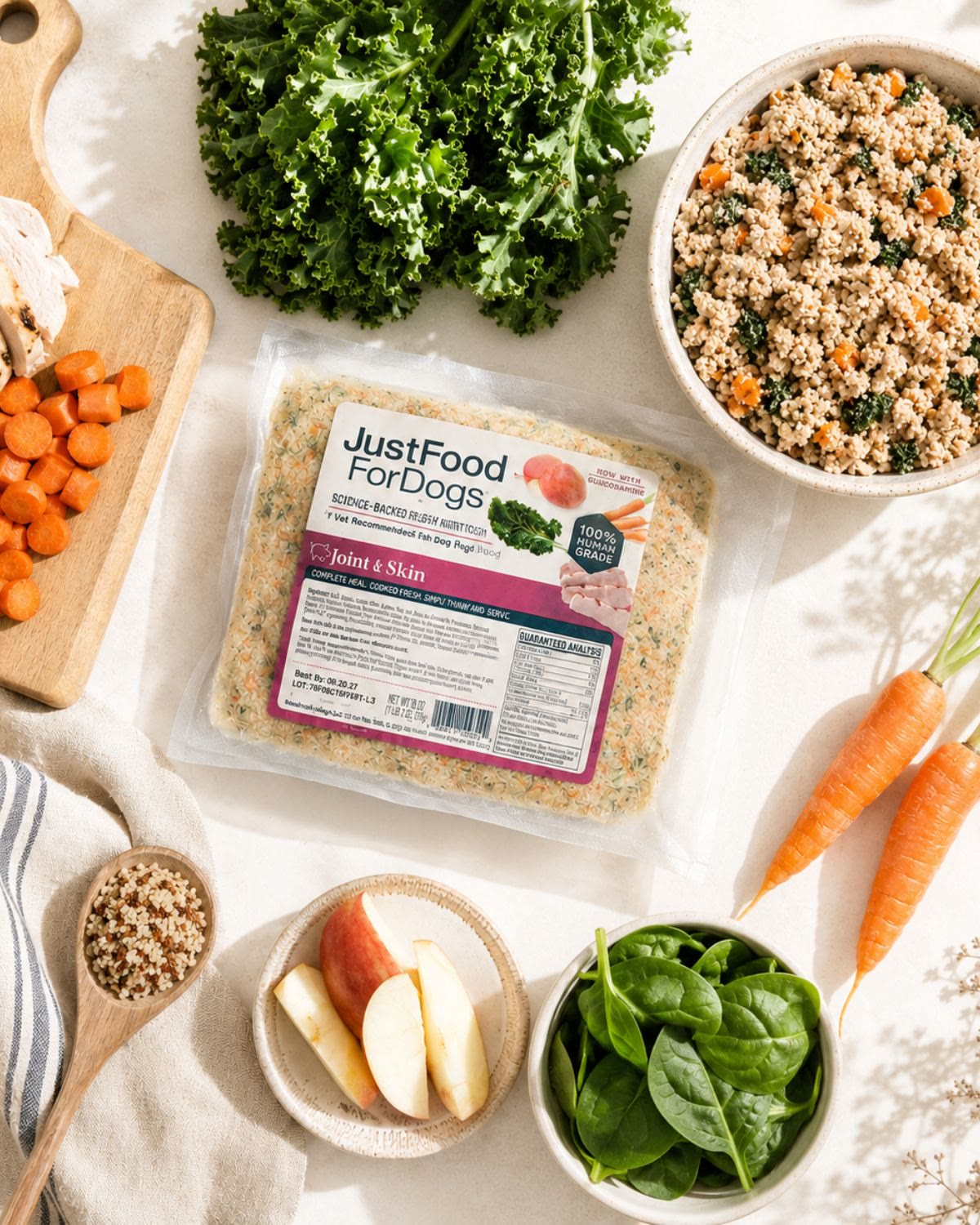 JustFoodForDogs campaign cover